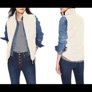 NWT  J.Crew Mercantile Quilted Puffer Vest